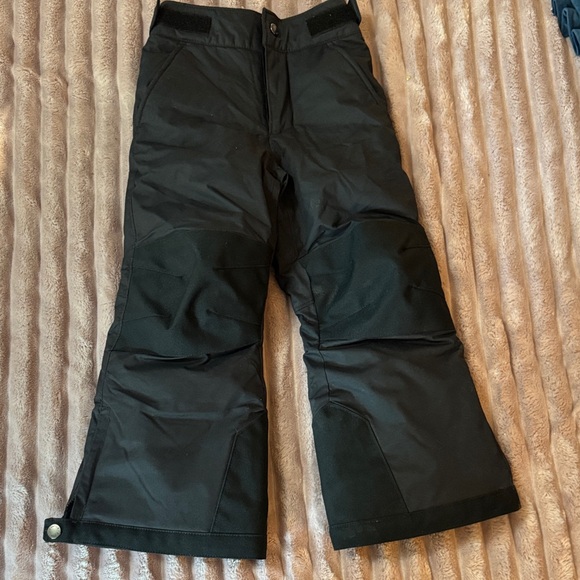 Columbia Kids Black Snow Pants - Picture 1 of 4